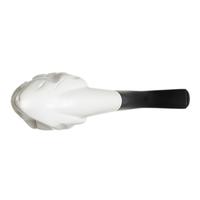 AKB Meerschaum Carved Hooded Skull (Adnan) (with Case)