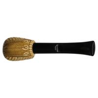 AKB Meerschaum Carved Bent Billiard (H. Ege) (with Case)