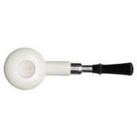 AKB Meerschaum Smooth Calabash with Silver (with Case)