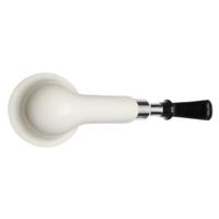 AKB Meerschaum Smooth Calabash with Silver (with Case)