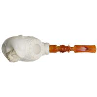 AKB Meerschaum Carved Dolphin (I. Baglan) (with Case)
