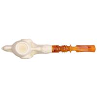 AKB Meerschaum Carved Dragon Claw with Egg (with Case)