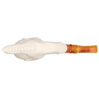 AKB Meerschaum Carved Dragon Claw with Egg (with Case)