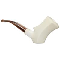 AKB Meerschaum Smooth Freehand Sitter (with Case)