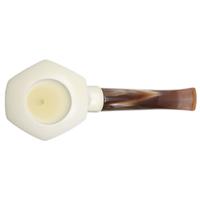 AKB Meerschaum Smooth Freehand Sitter (with Case)
