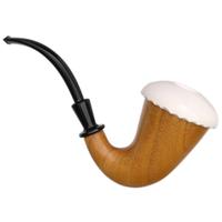 AKB Meerschaum Spot Carved Calabash (with Case)