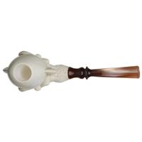AKB Meerschaum Carved Dragon Claw with Egg (with Case)