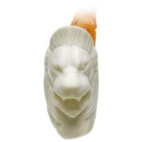 AKB Meerschaum Carved Lion (with Case)