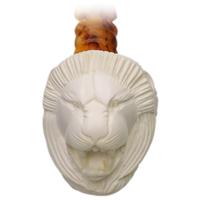 AKB Meerschaum Carved Lion (with Case)