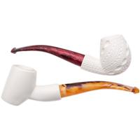 AKB Meerschaum Two Pipe Set (with Case)