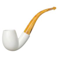AKB Meerschaum Smooth Two Pipe Set (with Case)