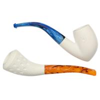 AKB Meerschaum Two Pipe Set (with Case)