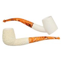 AKB Meerschaum Two Pipe Set (with Case)