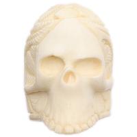 AKB Meerschaum Carved Skull (with Case)