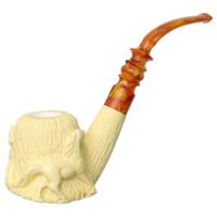 AKB Meerschaum Carved Horses (with Case)