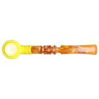AKB Meerschaum Carved Floral Churchwarden (Kudret) (with Case and Extra Stem)