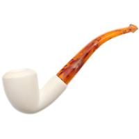 AKB Meerschaum Smooth Bent Dublin