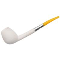 AKB Meerschaum Rusticated Brandy with Silver (Ali) (with Case)