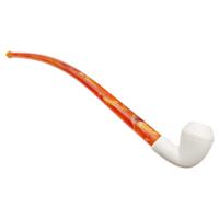 AKB Meerschaum Smooth Rhodesian Churchwarden (with Case)