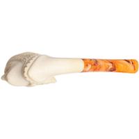 AKB Meerschaum Carved Native American Brave (A. Cevik)