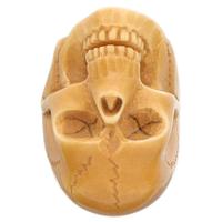 AKB Meerschaum Carved Skull (Ali) (with Case)