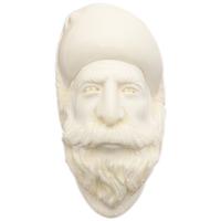 AKB Meerschaum Carved Bearded Man (A. Cevik) (with Case)