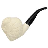 AKB Meerschaum Carved Owl (with Case)