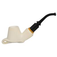 AKB Meerschaum Smooth Volcano (with Case)