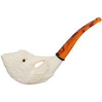 AKB Meerschaum Carved Bird (A. Cevik) (with Case)