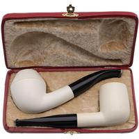 AKB Meerschaum Two Pipe Set (with Case)