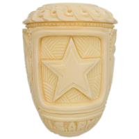 AKB Meerschaum Carved U.S. Army Calabash (H. Ege) (with Case)