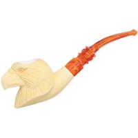 AKB Meerschaum Carved Eagle (Ali) (with Case)