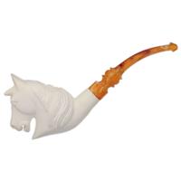 AKB Meerschaum Carved Unicorn (with Case)
