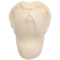 AKB Meerschaum Carved Dog (with Case)