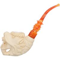 AKB Meerschaum Carved Dragon (I. Baglan) (with Case)