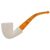 AKB Meerschaum Smooth Bent Dublin