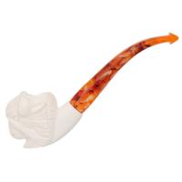 AKB Meerschaum Carved Buffalo
