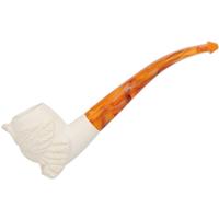 AKB Meerschaum Carved Owl