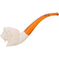 AKB Meerschaum Carved Lion