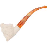 AKB Meerschaum Carved Laughing Bacchus