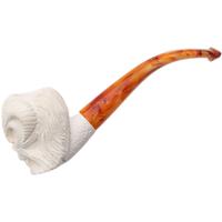 AKB Meerschaum Carved Demon