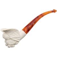 AKB Meerschaum Carved Eagle with Turtle