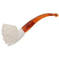 AKB Meerschaum Carved Native American Chief