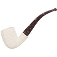 AKB Meerschaum Lattice Paneled Bent Billiard