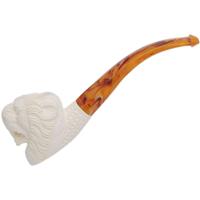 AKB Meerschaum Carved Tiger