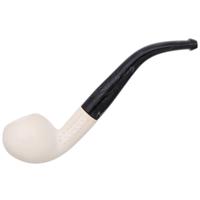 AKB Meerschaum Spot Carved Bent Apple