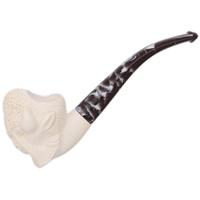 AKB Meerschaum Carved Buffalo (with Case)