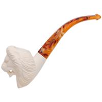 AKB Meerschaum Carved Lion
