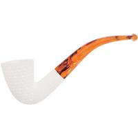 AKB Meerschaum Lattice Bent Dublin (with Case)