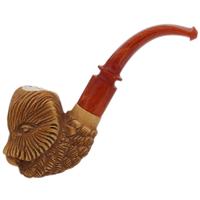 AKB Meerschaum Carved Owl (with Case)